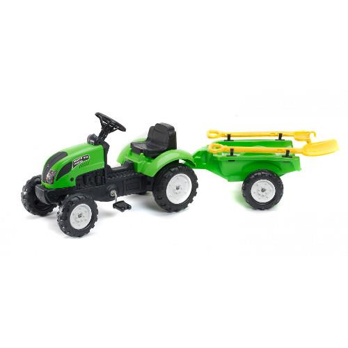 Tractor cu Remorca Garden Master si Unelte Green marca FALK cu comanda online