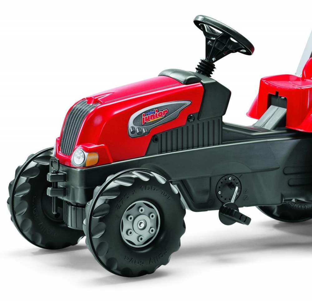 Tractor cu pedale Rolly Junior cu remorca marca ROLLY TOYS cu comanda online