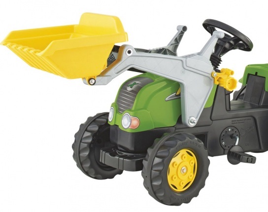 Tractor cu pedale Rolly Kid X Verde cu remorca si cupa marca ROLLY TOYS cu comanda online