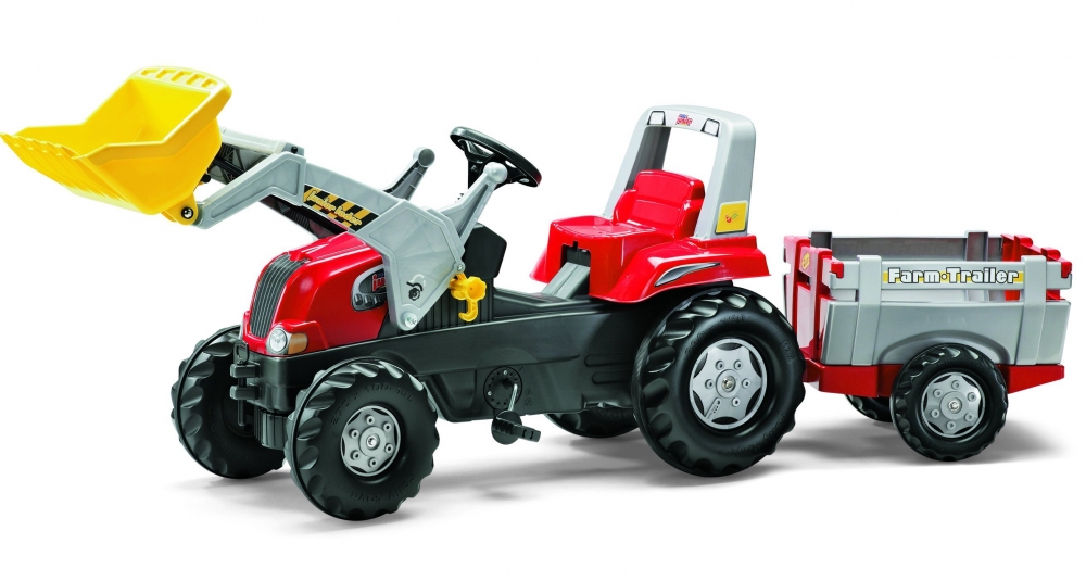 Tractor cu pedale Rolly Toys Junior cu remorca si cupa marca ROLLY TOYS cu comanda online