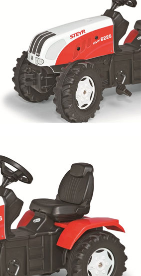 Tractor cu pedale Rolly Toys Steyer CVT cu cupa marca ROLLY TOYS cu comanda online