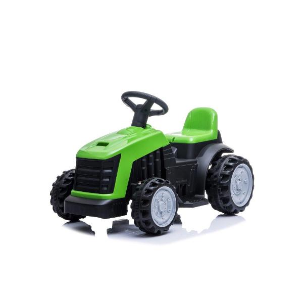 Tractor electric 6V verde marca Piccolinon cu comanda online