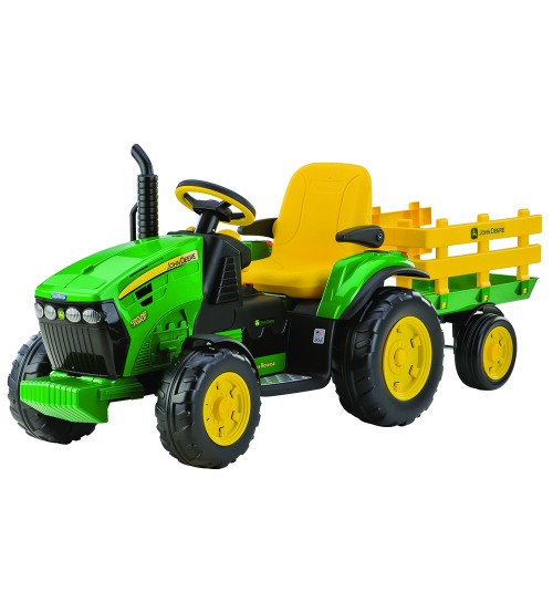 Tractor electric John Deere Ground Force marca PEG-PEREGO cu comanda online