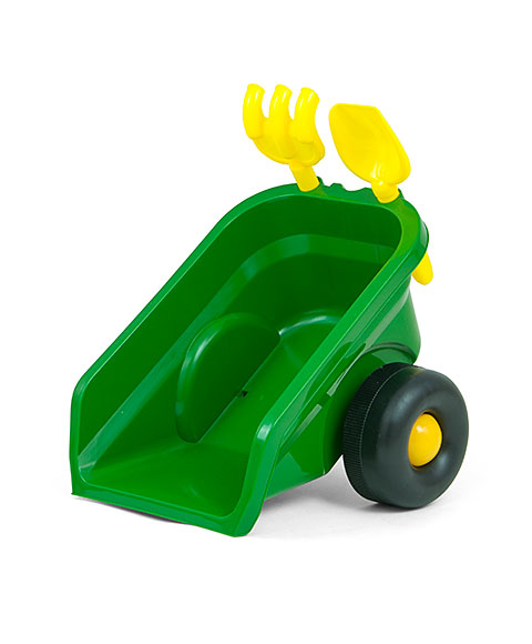 Tractoras cu remorca Ride On Rolly Plus Green marca Milly Mally cu comanda online