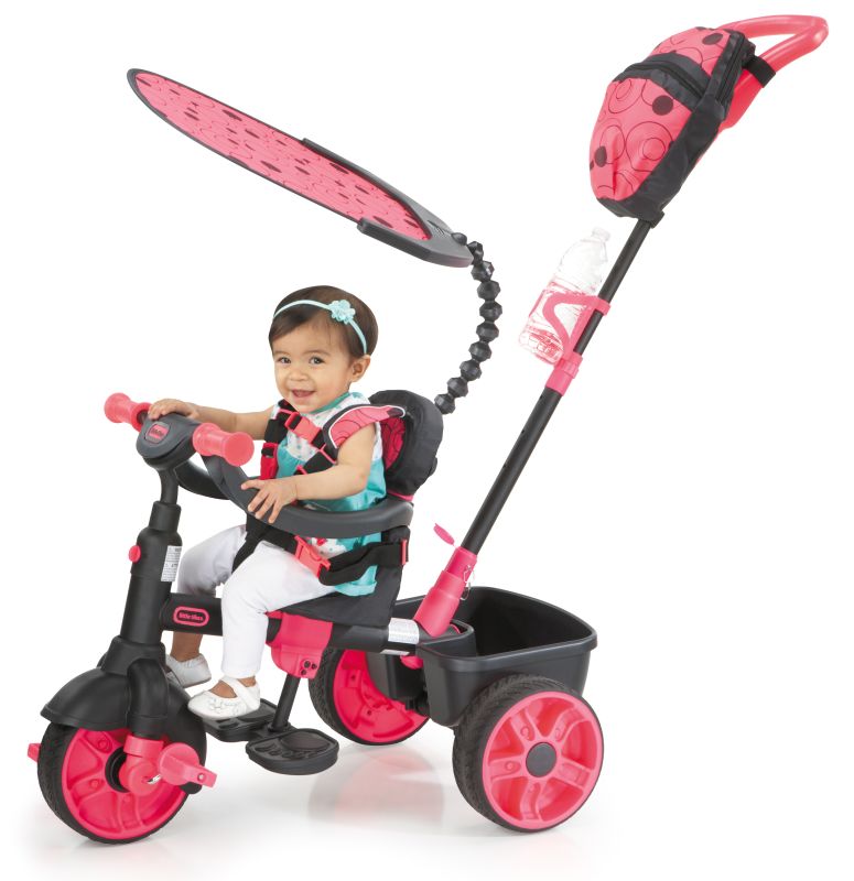 Tricicleta 4 in 1 roz neon Little Tikes marca LITTLE TIKES cu comanda online