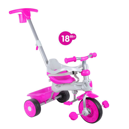 Tricicleta Baby Trike 4 in 1 Deluxe Pink marca Baby Trike cu comanda online