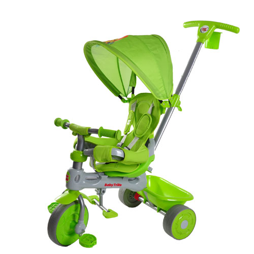 Tricicleta Baby Trike 4 in 1 Lion Green marca Baby Trike cu comanda online