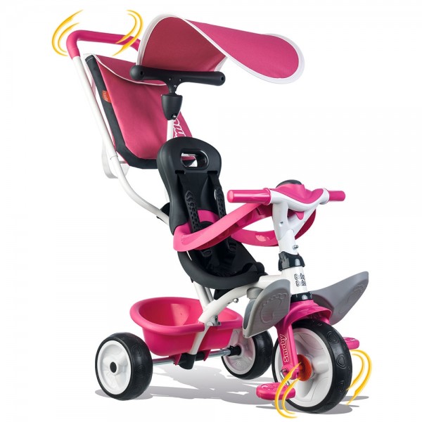 Tricicleta Smoby Baby Balade pink marca SMOBY cu comanda online