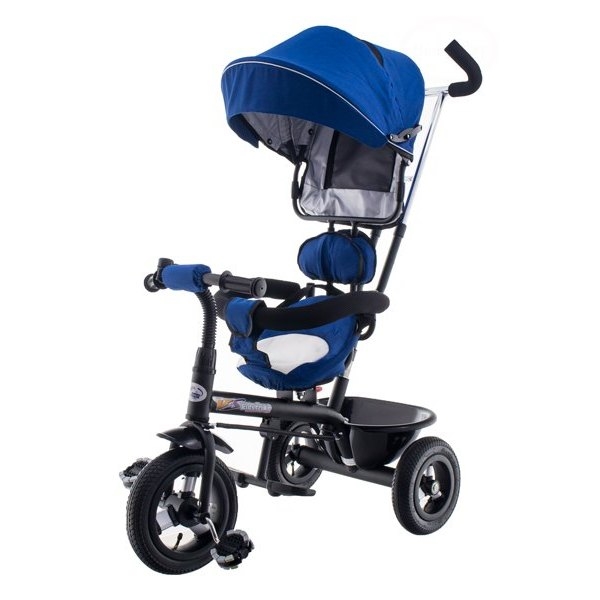 Tricicleta cu scaun rotativ EURObaby T306E-1 albastru marca EuroBaby cu comanda online