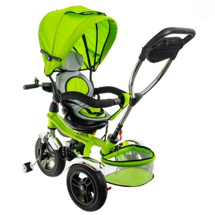 Tricicleta cu sezut reversibil Eurobaby T307 Verde marca EuroBaby cu comanda online