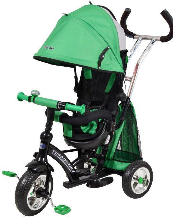 Tricicleta cu sezut reversibil Sunrise Turbo Trike Green marca BABY MIX cu comanda online