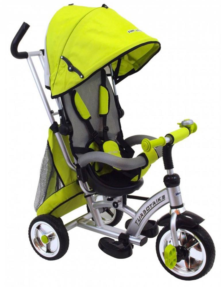 Tricicleta cu sezut reversibil Sunrise Turbo Trike Light Green marca BABY MIX cu comanda online