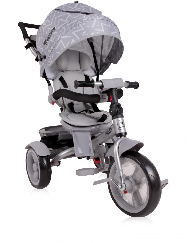 Tricicleta multifunctionala 4 in 1 Neo Light Dark Grey marca LORELLI cu comanda online