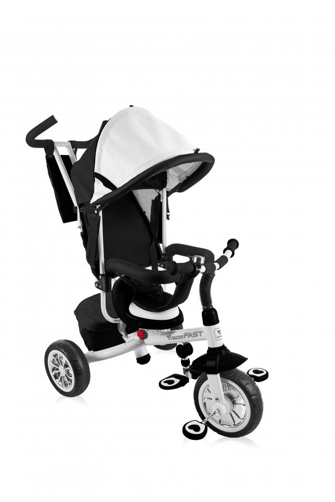 Tricicleta multifunctionala pentru copii Fast 3 in 1 White Black marca LORELLI cu comanda online