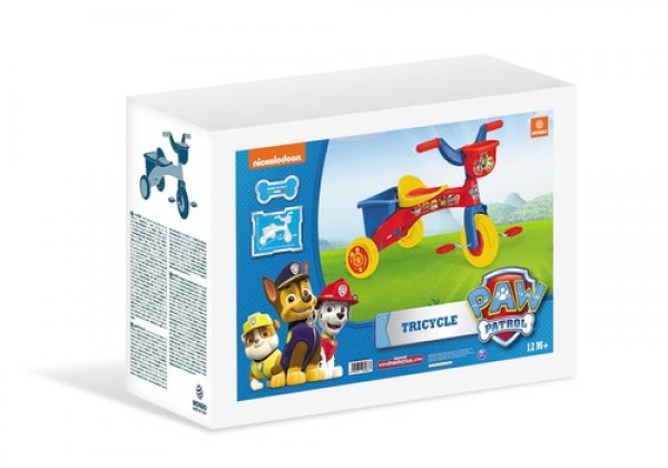 Tricicleta pentru copii Mondo Paw Patrol din plastic marca Mondo cu comanda online