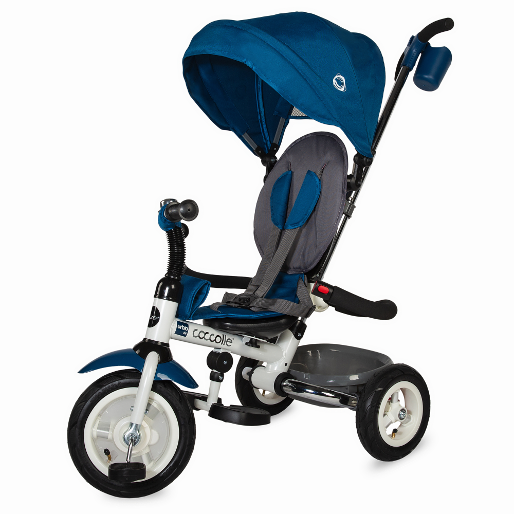 Tricicleta pliabila cu roti gonflabile Coccolle Urbio Air Blue marca COCCOLLE cu comanda online