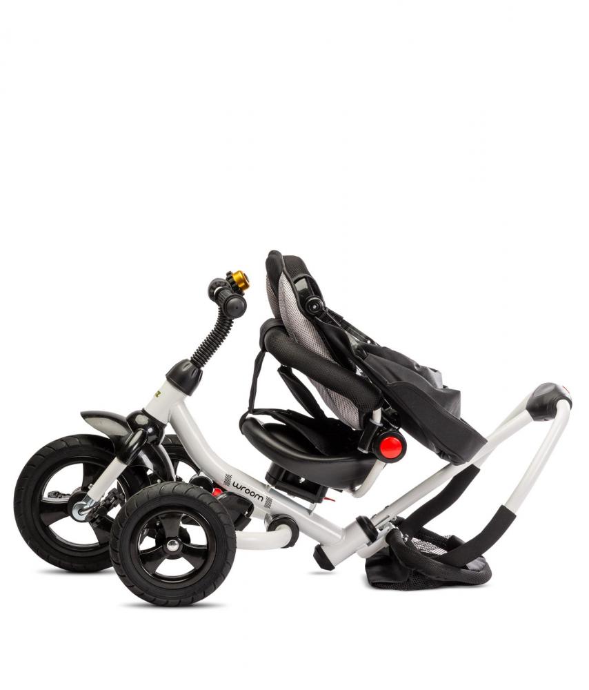 Tricicleta pliabila cu scaun reversibil Toyz by Caretero Wroom Black marca Toyz by Caretero cu comanda online