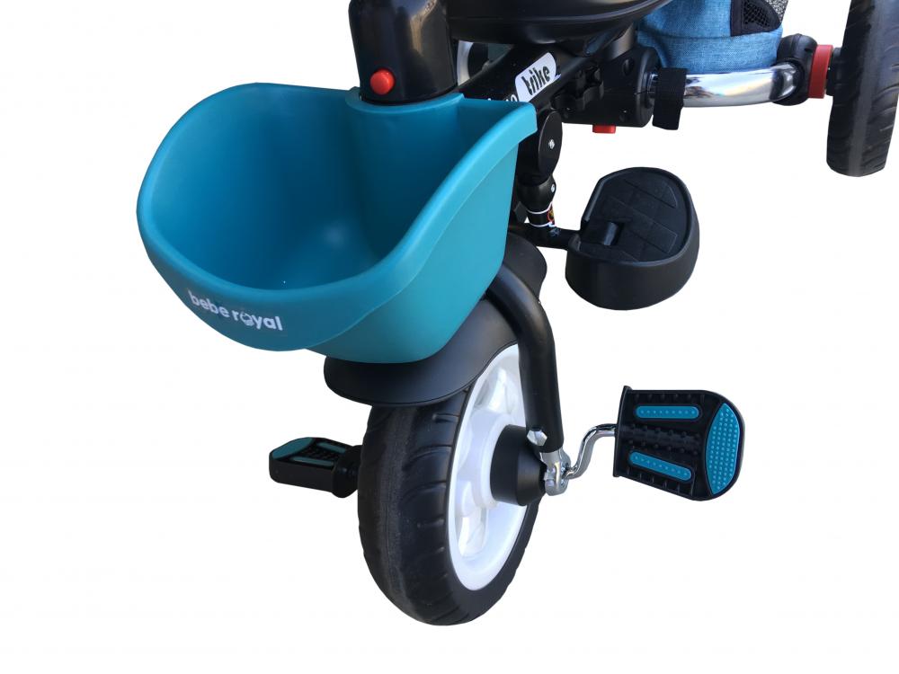 Tricicleta pliabila cu sezut reversibil Bebe Royal Milano Albastru marca Bebe Royal cu comanda online
