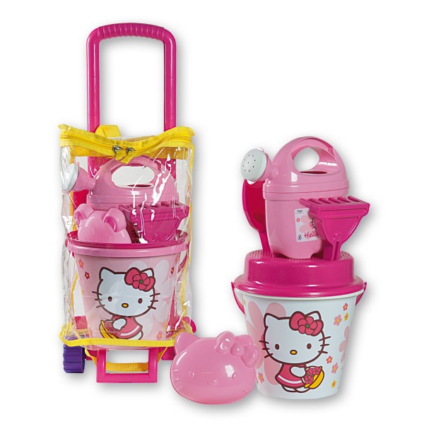 Troler cu jucarii de nisip Hello Kitty Androni Giocattoli marca Androni Giocattoli cu comanda online