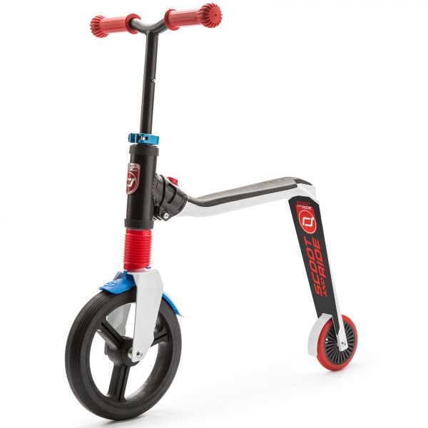 Trotineta 2 in 1 Scoot Ride HighwayFreak 3-6 ani White Red Blue marca Scoot & Ride cu comanda online