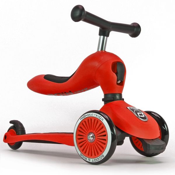 Trotineta 2 in 1 Scoot Ride HighwayKick 1 Red 1-5 ani marca Scoot & Ride cu comanda online