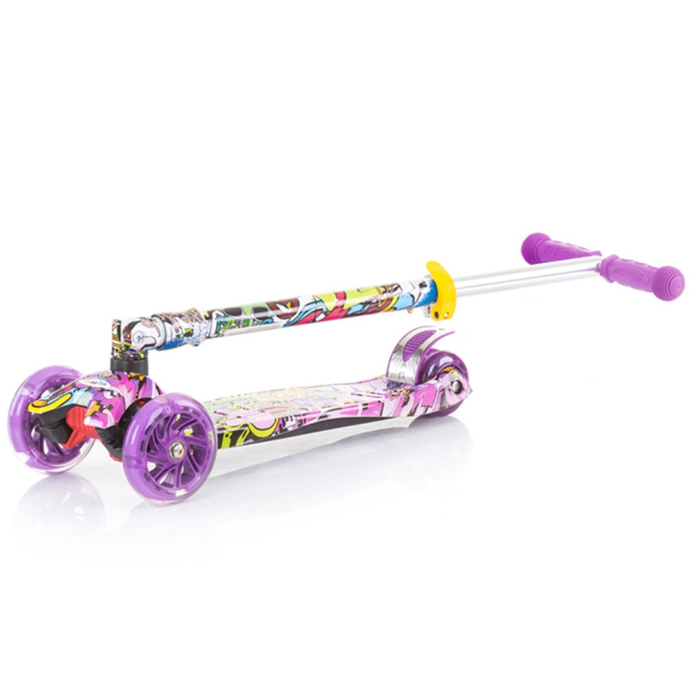 Trotineta Chipolino Croxer Evo purple grafitti marca CHIPOLINO cu comanda online