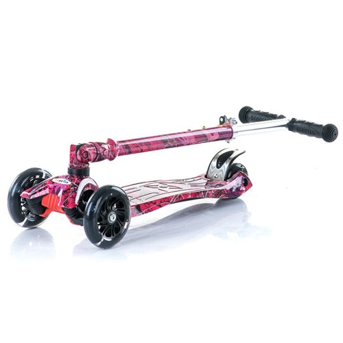 Trotineta Chipolino Croxer fuchsia graffiti marca CHIPOLINO cu comanda online