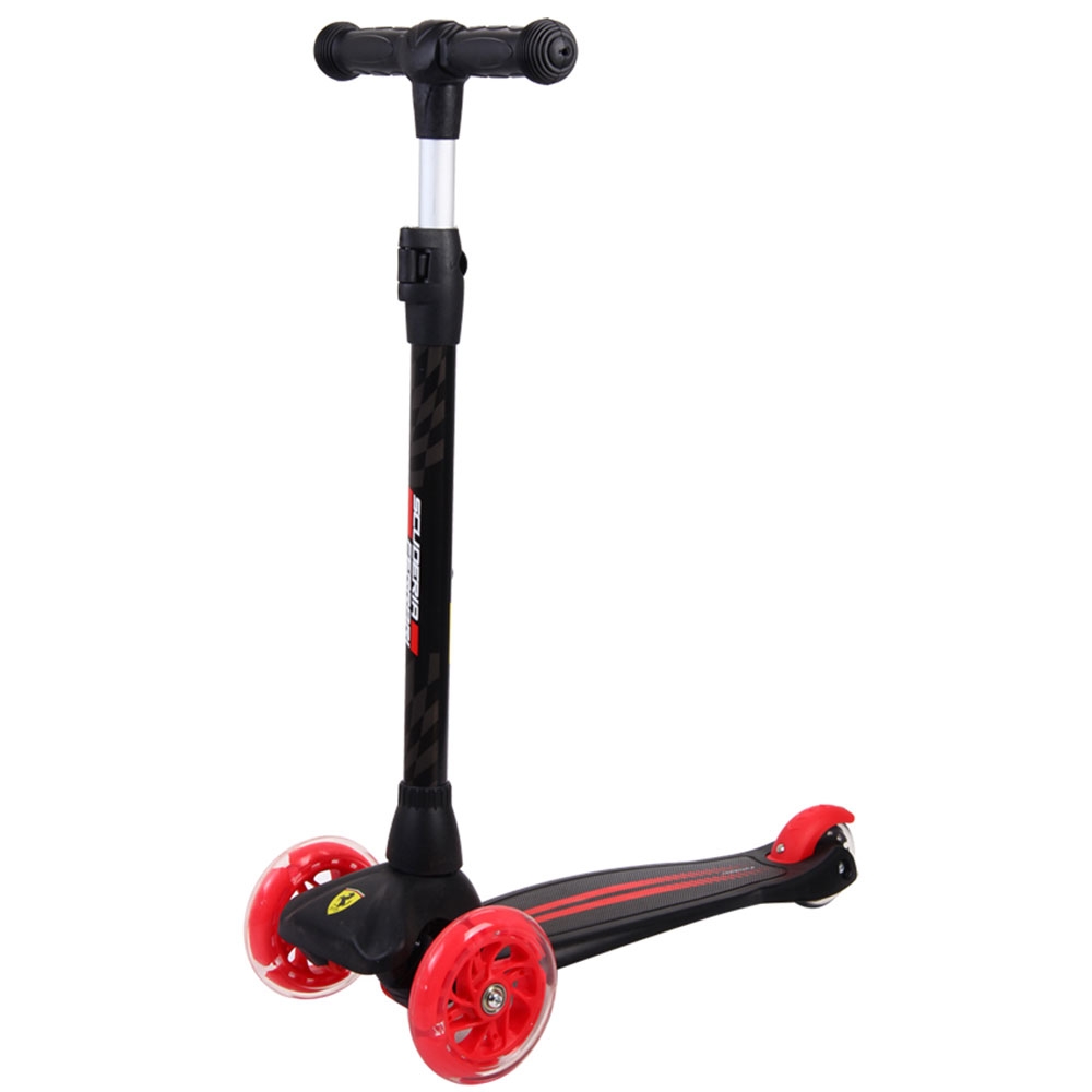 Trotineta Chipolino Ferrari black cu maner reglabil marca CHIPOLINO cu comanda online