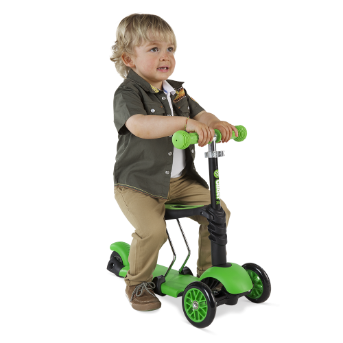 Trotineta Y Volution Glider 3 in 1 green marca Yvolution cu comanda online