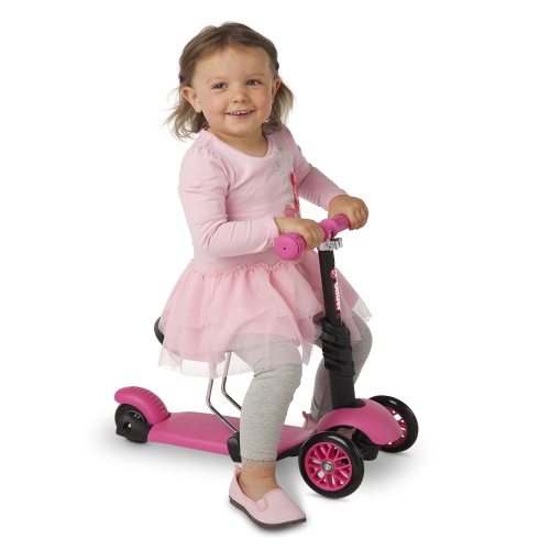 Trotineta Y volution Glider 3 in 1 pink marca Yvolution cu comanda online