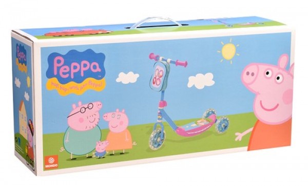 Trotineta copii 3 roti Mondo Peppa Pig marca Mondo cu comanda online