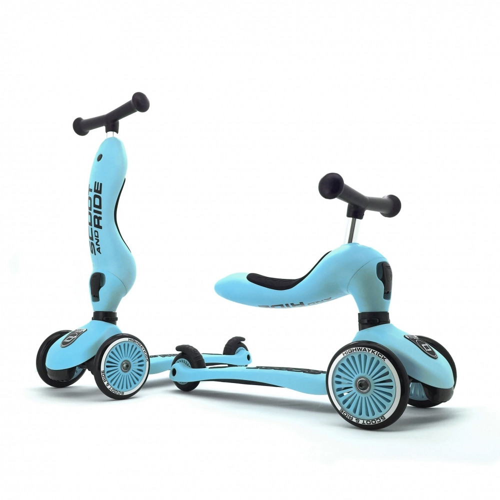 Trotineta copii transformabila 2in1 Scoot Ride HighwayKick 1 Blueberry marca Scoot & Ride cu comanda online