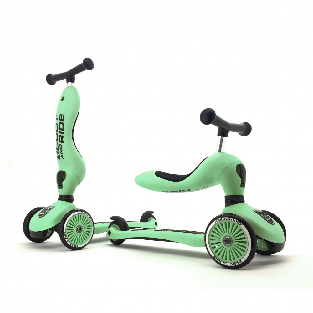 Trotineta copii transformabila 2in1 Scoot Ride HighwayKick 1 Kiwi marca Scoot & Ride cu comanda online