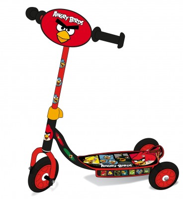 Trotineta cu 3 roti Angry Birds marca Saica cu comanda online