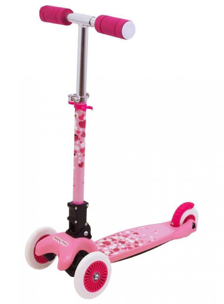 Trotineta pliabila Mini Play pink marca BABY MIX cu comanda online