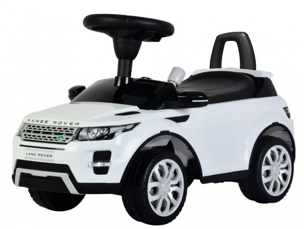 Vehicul pentru copii Range Rover Deluxe White marca BABY MIX cu comanda online