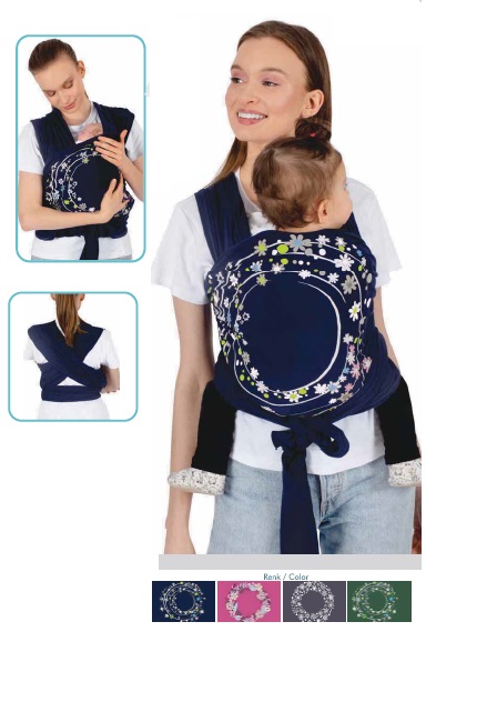 Wrap Dark Blue Sevi Bebe marca SeviBebe cu comanda online